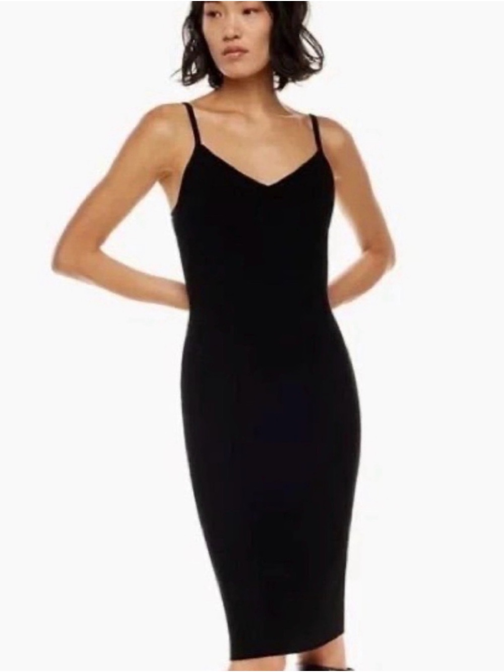 Wilfred Waltz Dress BLACK